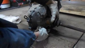 Ока. Снятие привода коробки передач.