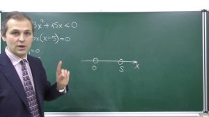 Алгебра 9. Урок 6 - Неравенства квадратичные - примеры