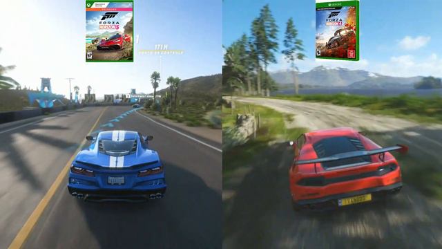 forza 5 vs forza 4 xbox one S смотреть онлайн