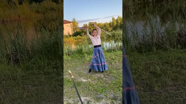 Сибирские казачки ?#фланкировка #Казачки #Тюмень #Сибирь #казаки смотреть онлайн