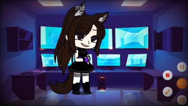 i'm psycho #purple girl #zammination unfertige version