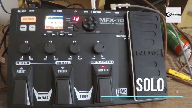 [guitarandgears.com] Demo sound NUX MFX-10 смотреть онлайн