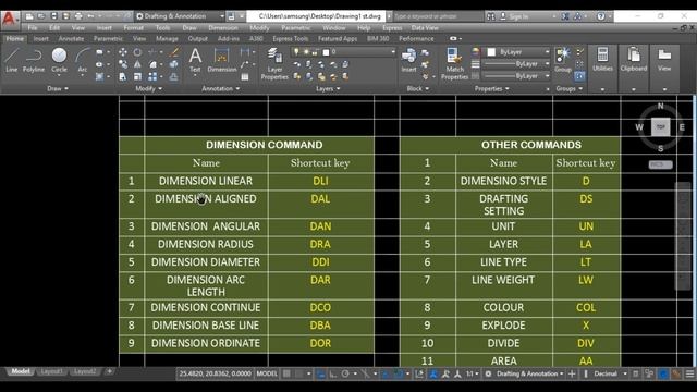 ?Important command in AutoCad ? AutoCAD tutorial ♨️AutoCad 2D !!♨️ [AutoCad tutorial] смотреть онлайн