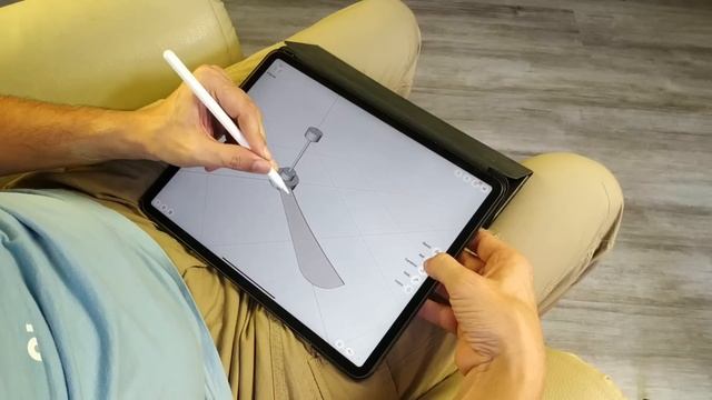 3D Modeling Ceiling Fan | Shapr3D