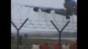 Boeing E-3 Sentry AWACS low pass at Brindisi Airport