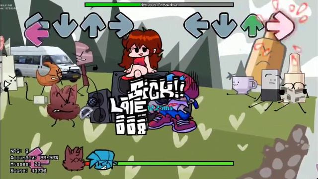 Прохождение фнф мода И.н.м.т