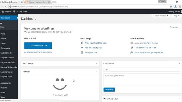 Add Team Member in Enigma Premium WordPress Theme смотреть онлайн