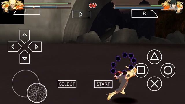 Naruto Ultimate Ninja Impact Config 60FPS + Camera Test Gameplay PPSSPP Android смотреть онлайн
