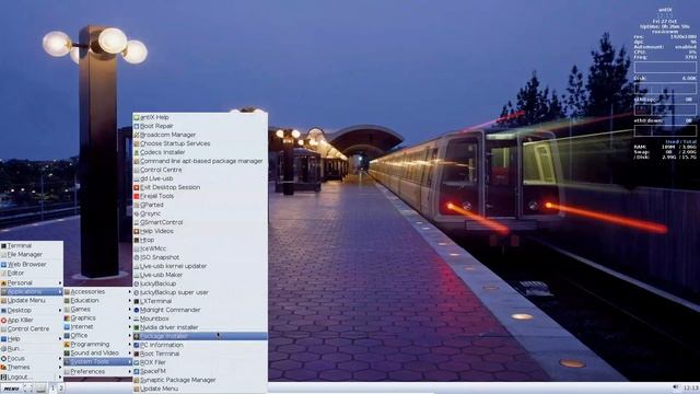 Antix Linux 17.......The Flexible Kitchen Sink смотреть онлайн