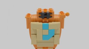 HOW TO BUILD LEGO GLAMROCK FREDDY FROM FNAF SECURITY BREACH REMAKE.(Now with opening chest!)