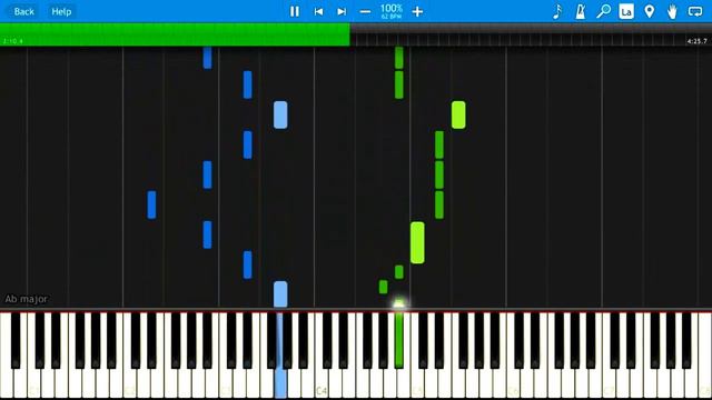 Ed Sheeran - Perfect | Synthesia Piano Tutorial смотреть онлайн