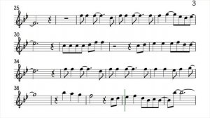 I'm Stone In Love With You Flute Violin Sheet Music Backing Track Play Along Partitura