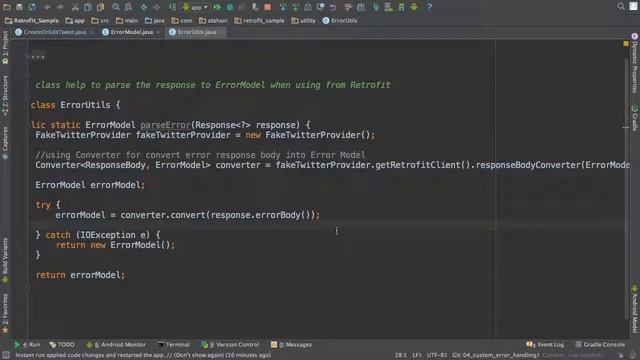 10- error handling смотреть онлайн