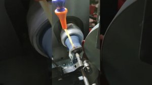 шлифовка тарелки клапана с высокой точностью, LD100.