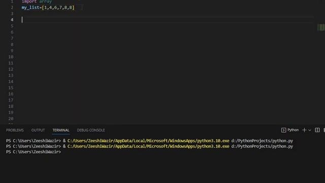 How to Convert Python List to Array - Easy Python Tutorial смотреть онлайн