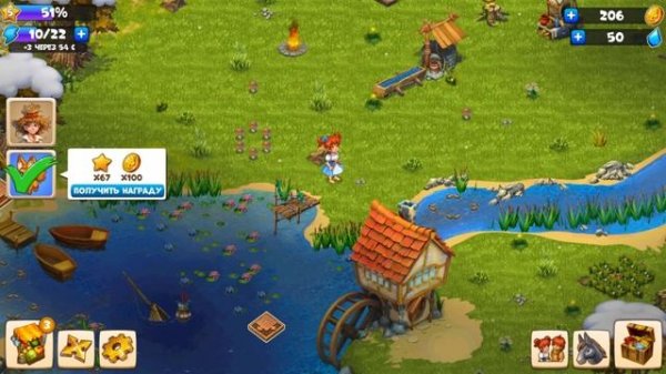 Долина Ферм FarmDale обзор #1 Знакомство с Гили и Спасение Лисёнка