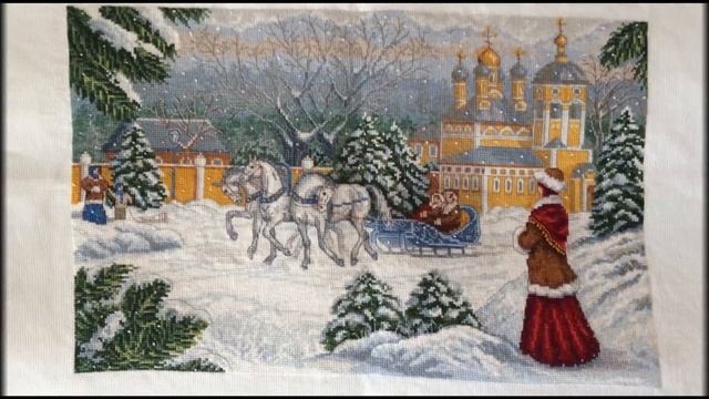 Очень красивая вышивка! смотреть онлайн