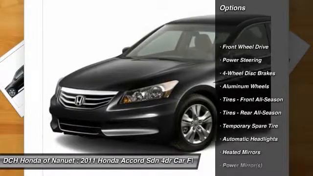 2011 HONDA ACCORD SDN Nanuet, NY HNR242 смотреть онлайн