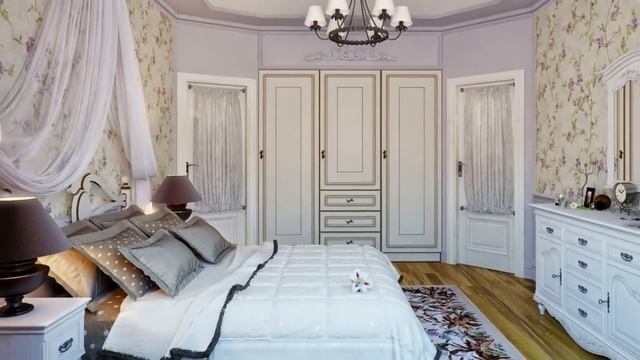 Спальня прованс. Дизайн спальни. Стиль прованс. смотреть онлайн