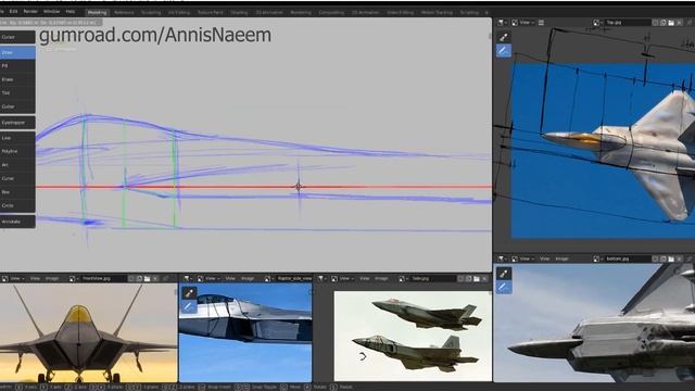 Tutorial: Grease Pencil Jets & Enviro in Blender 2.83 смотреть онлайн