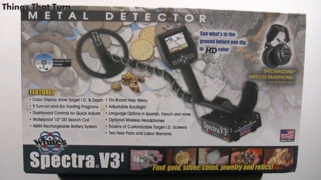 Whites Spectra V3i Metal Detector Box 2012 My Video Museum смотреть онлайн