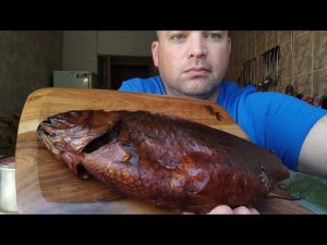 ОБЖОР КАРАСЬ горячего копчения/МУКБАНГ тушняк вместо ветчины