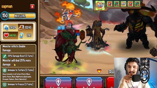 The NEW Sam And Colby Mythic Monster In Monster Legends | BEST Skills & Gameplay Review! смотреть онлайн