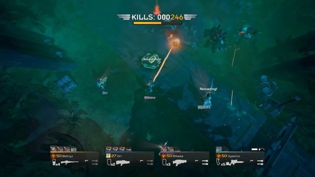 Helldivers - Cyborg RS14 - 4 x Orbital Laser Strike No Accidentals Challenge смотреть онлайн