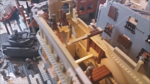 LEGO WW2 ДИОРАМА: СТАЛИНГРАД.Обзор самой большой диорамы!!. смотреть онлайн