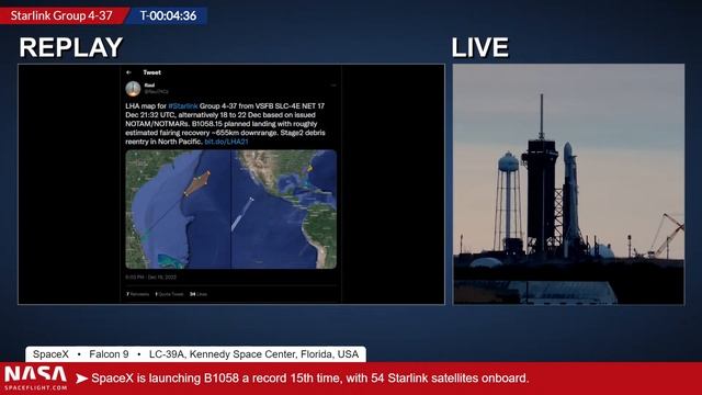 SpaceX Launches Falcon Booster for Record 15th Flight смотреть онлайн