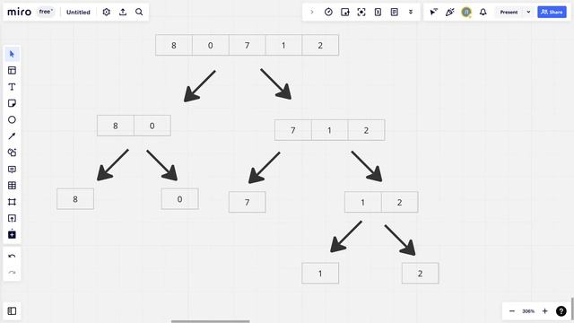 Сортировка слиянием (merge sort). Подробный разбор с примерами и объяснением. смотреть онлайн