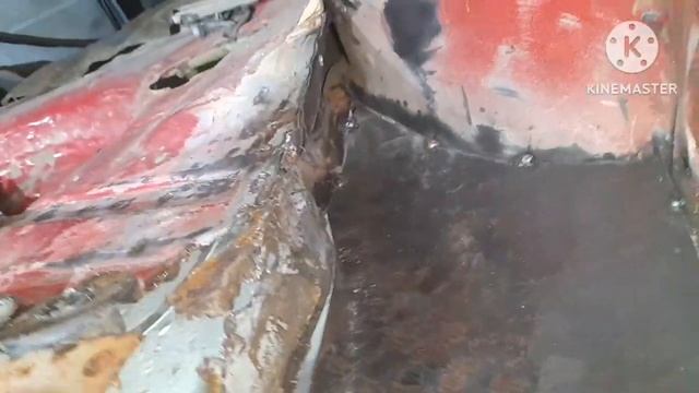 Восстановление задней панели Гольф 2.Часть 1. смотреть онлайн