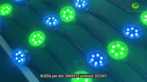 40mm LED Dot String Light, Perfect Facade Lighting