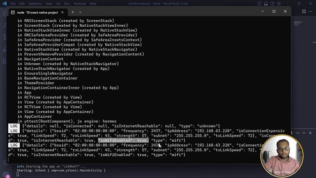 React Native NetInfo ? Tutorial - Monitoring Network Connectivity in Your Apps | Check Status, Type смотреть онлайн