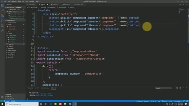 বাংলায় Vue js শিখুন | Dynamic Component (Part: 35) смотреть онлайн