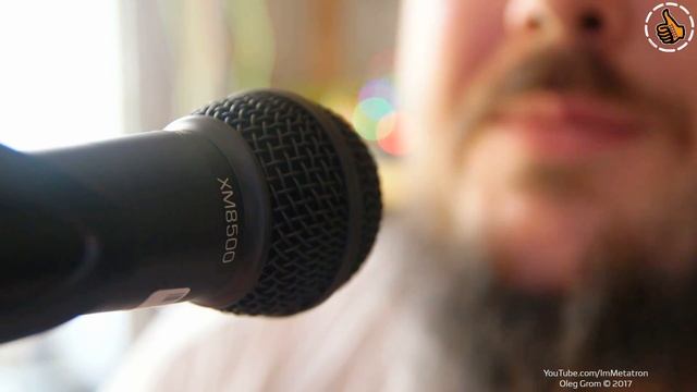 Микрофон Behringer XM8500 Тест, Обзор смотреть онлайн