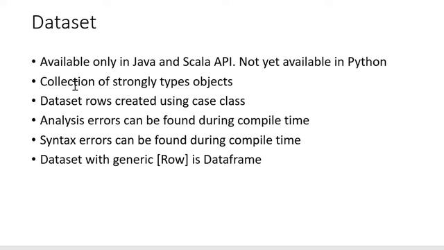 Apache Spark SQL Dataset смотреть онлайн