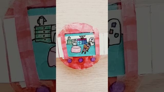 тамагочи из бумаги смотреть онлайн