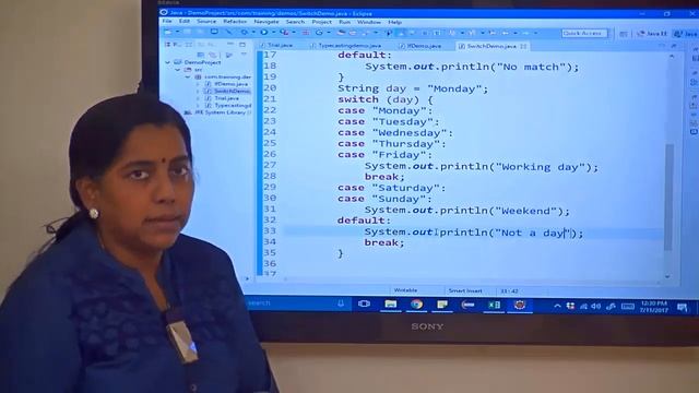 Java tutorial for beginners - Switch statement in java смотреть онлайн