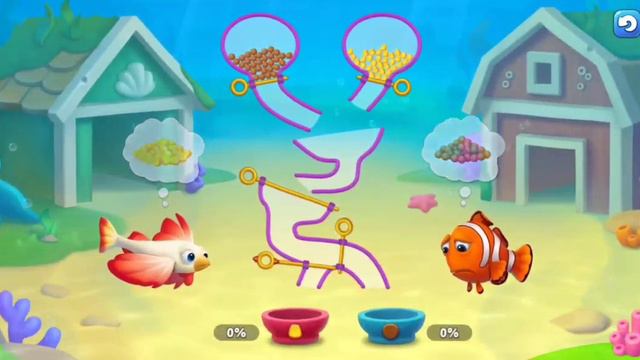 головоломки Не сдавайтесь! #Fishdom mini game #puzzle #головоломки смотреть онлайн