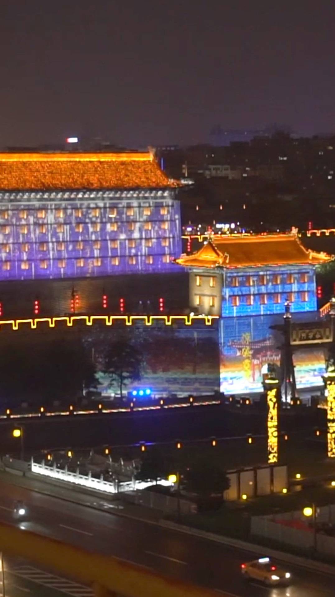 Ночной Сиань, Китай смотреть онлайн