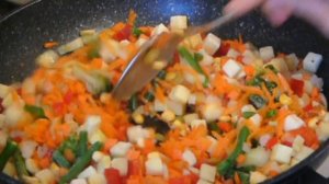 Суп из смеси  замороженных овощей. Очень вкусный и сытный