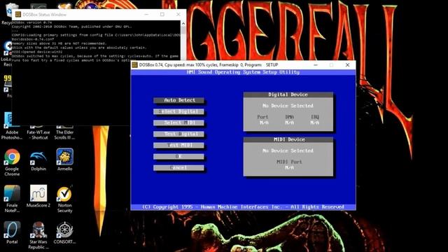 How To Install And Play The Elder Scrolls II: Daggerfall Using DOSBox On Windows 10