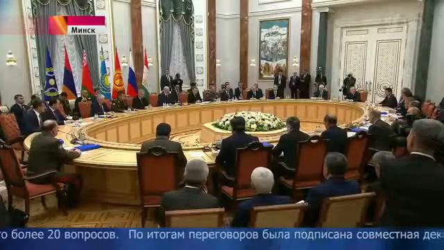 На саммите ОДКБ в Минске обсуждают вопросы коллективной безопасности в условиях современных вызовов смотреть онлайн