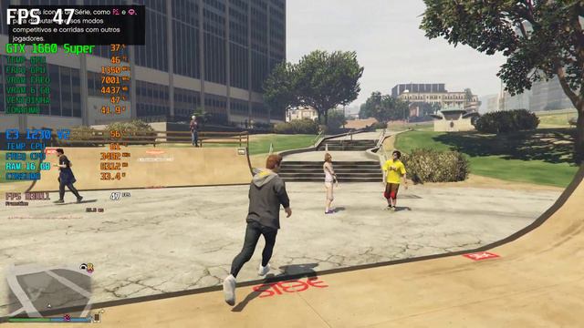 Grand Theft Auto V Online / Xeon e3 1230v2 / gtx 1660 Super / Gameplay смотреть онлайн