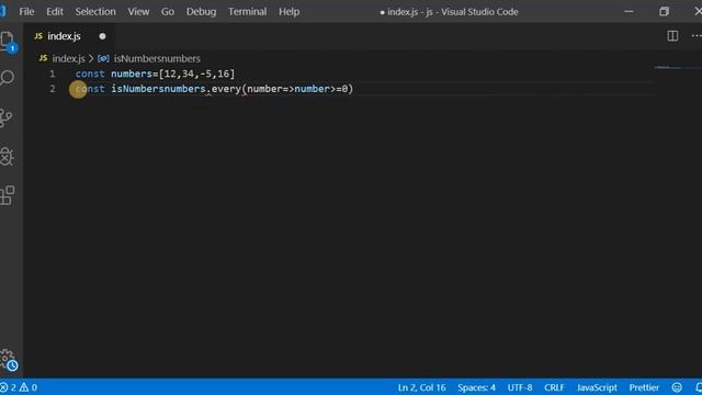 JavaScript Array Every || Codenemy смотреть онлайн