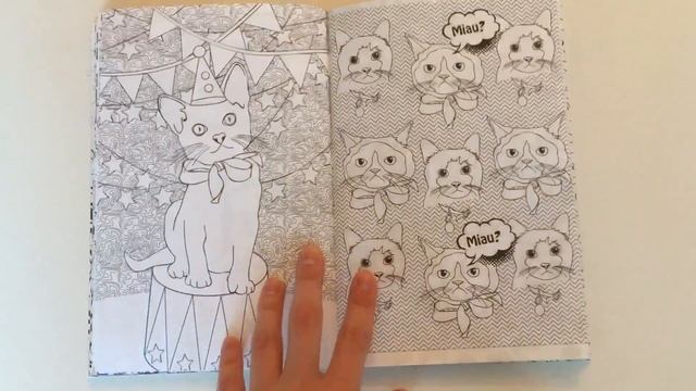 Обзор мини-раскраски «Кототерапия» // Арт-терапия смотреть онлайн