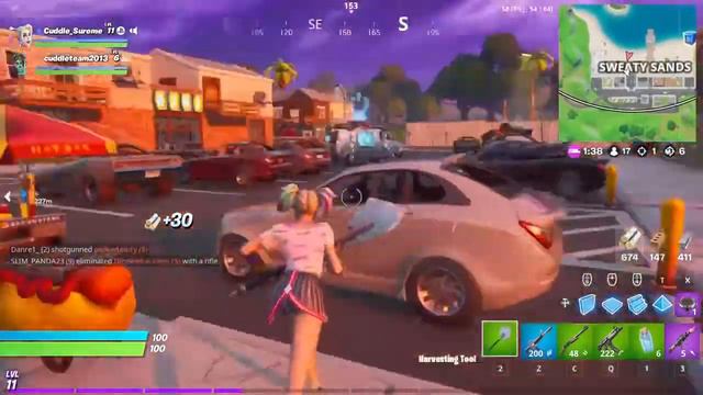 Harlequin fortnite смотреть онлайн