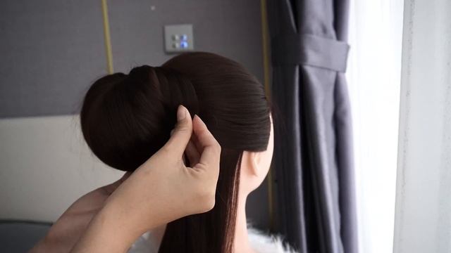 New Bun Hairstyle With Clutcher For Party & Wedding | Easy Hairstyle