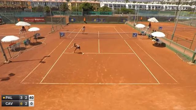 Barbora Palicova - Yvonne Cavalle-Reimers (W60 San Bartolome de Tirajana 2022 R32) смотреть онлайн